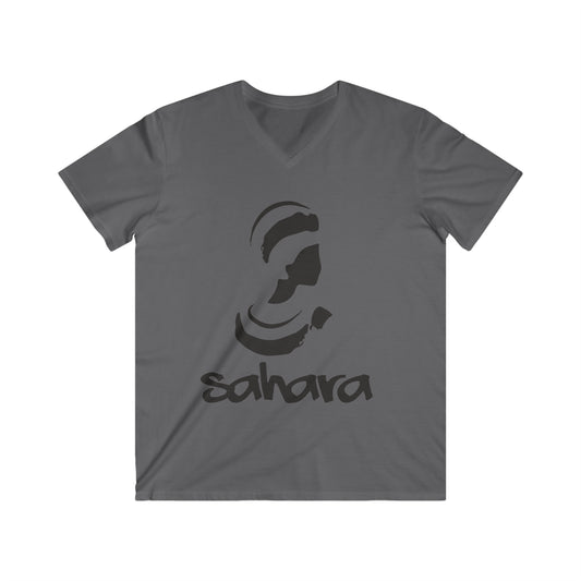 Men's Fitted V-Neck Short Sleeve Tee