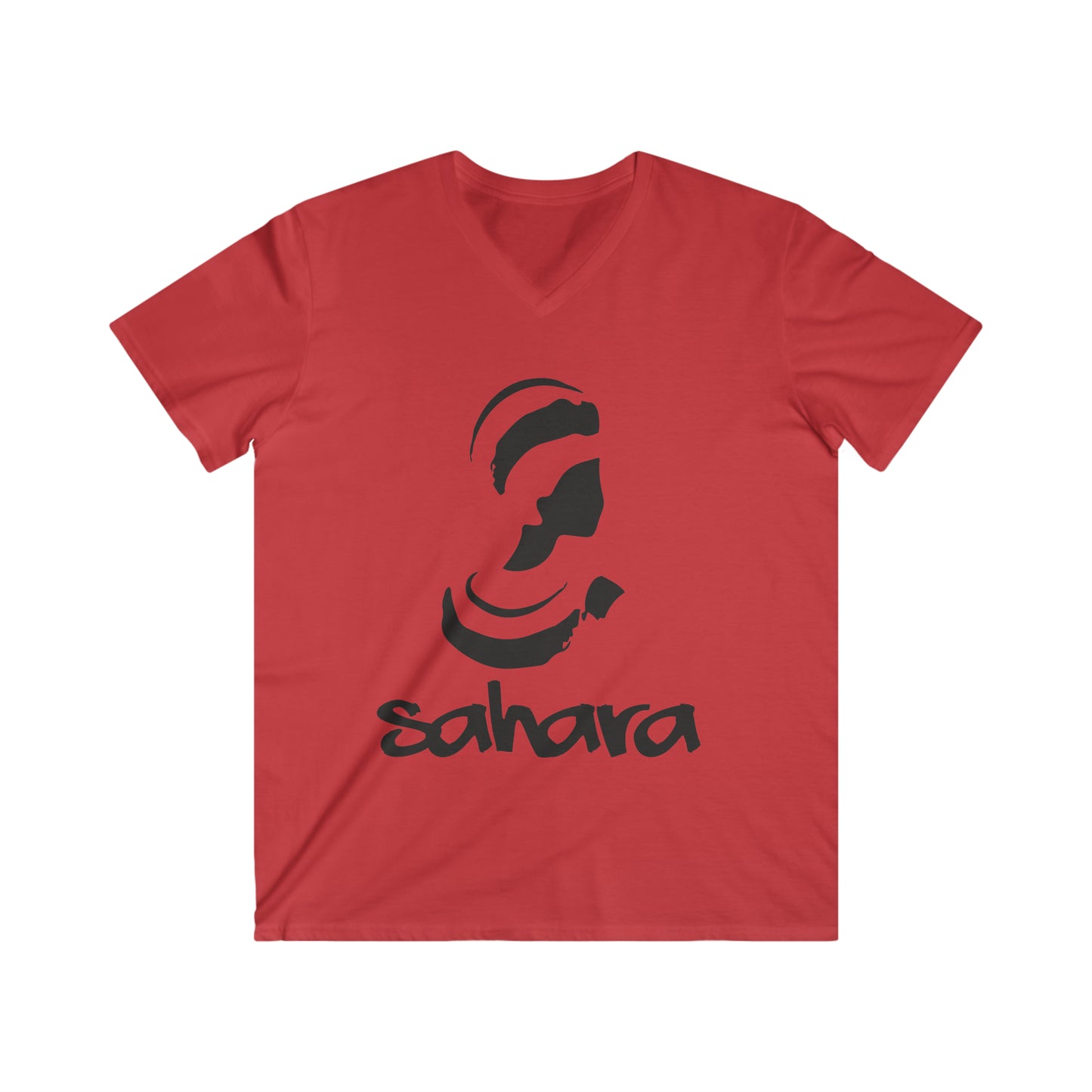 Men's Fitted V-Neck Short Sleeve Tee