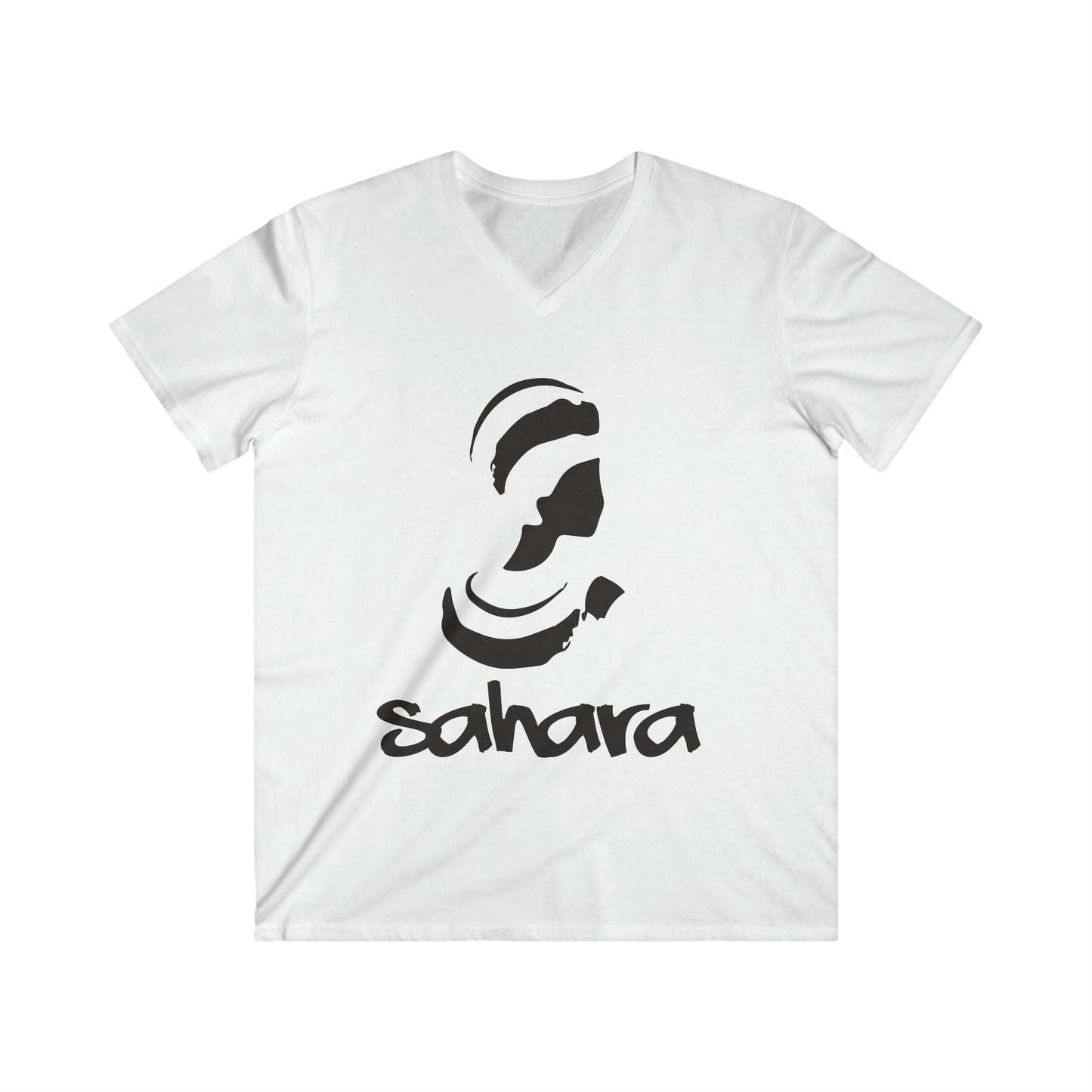 Men's Fitted V-Neck Short Sleeve Tee