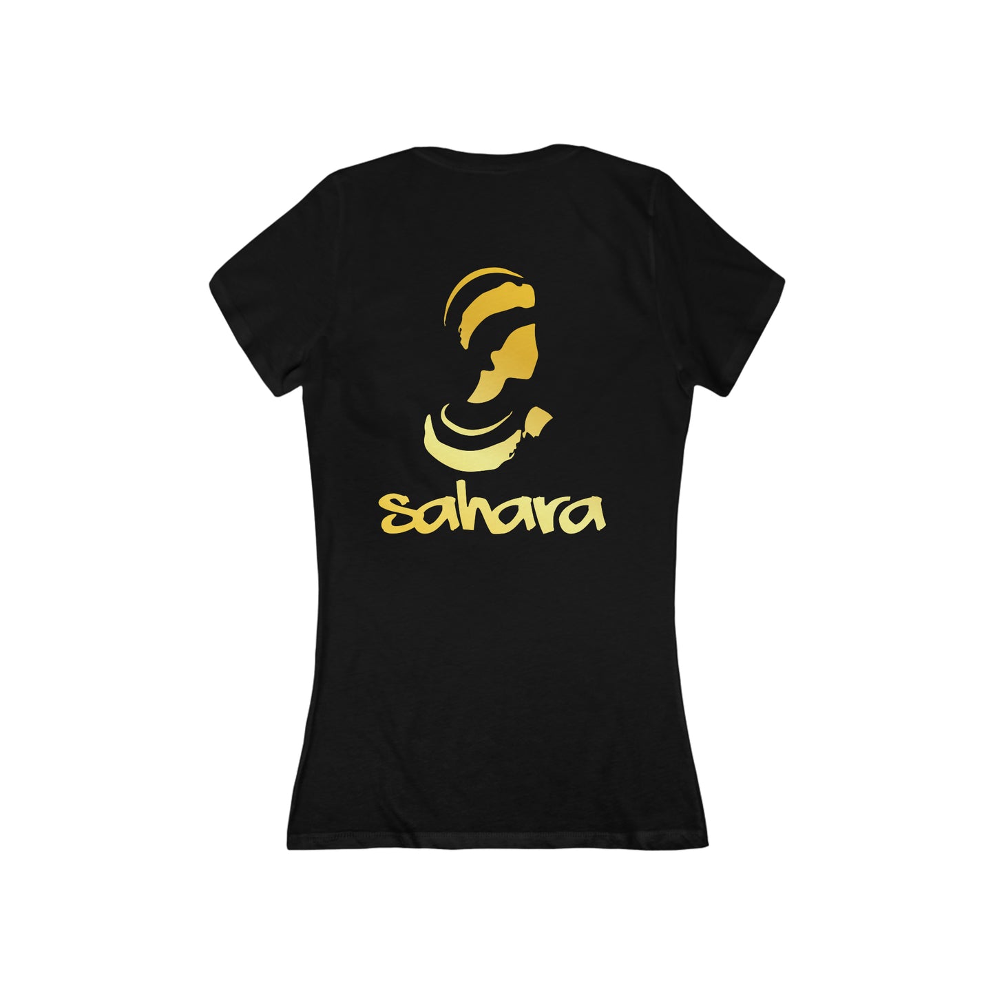 Women's Jersey Short Sleeve Deep V-Neck Tee