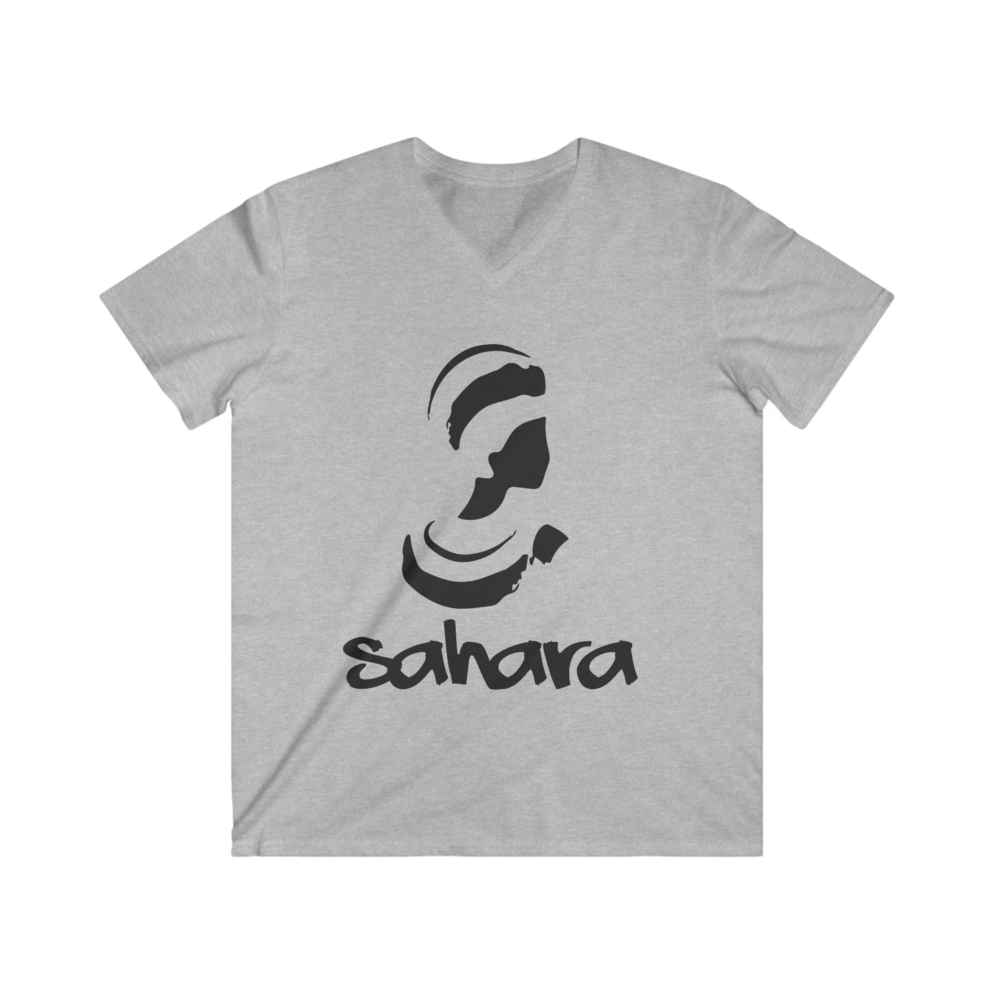 Men's Fitted V-Neck Short Sleeve Tee
