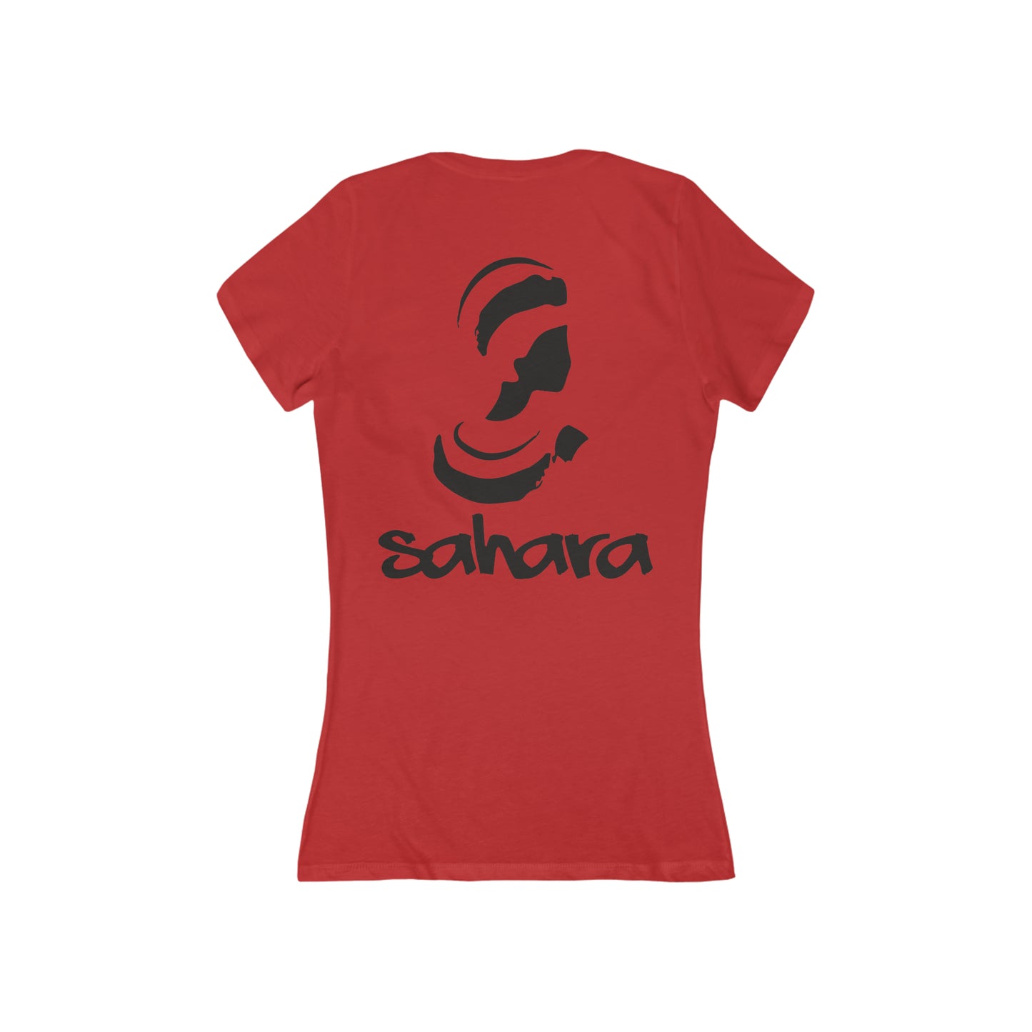 Women's Jersey Short Sleeve Deep V-Neck Tee