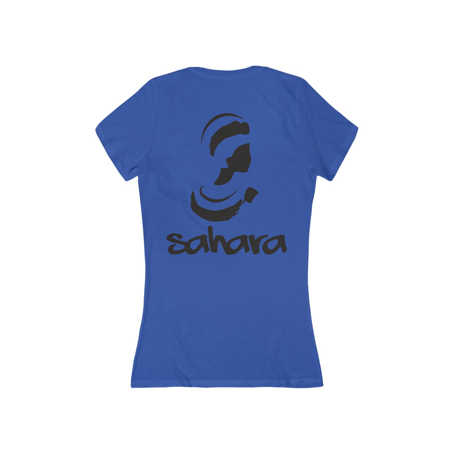 Women's Jersey Short Sleeve Deep V-Neck Tee