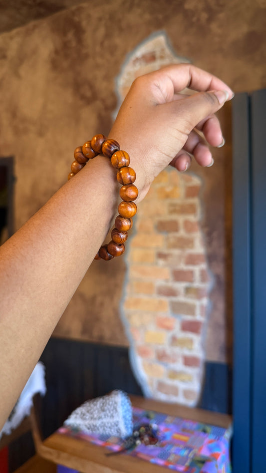 Lalibela Armband - Holzperlen